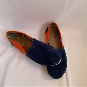 Tom’s Slip on Color-block Shoes Size 8.5
